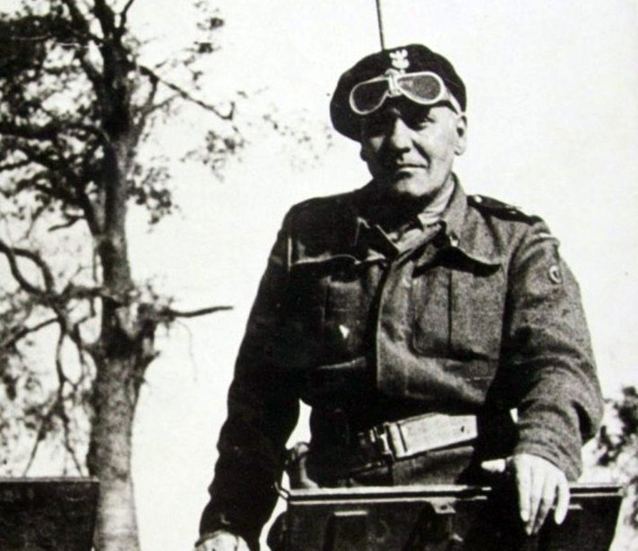 Generał Stanisław Maczek w 1944 roku